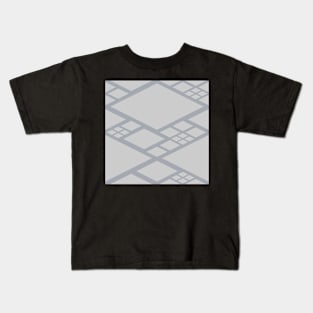 Diamond Building Pattern Kids T-Shirt